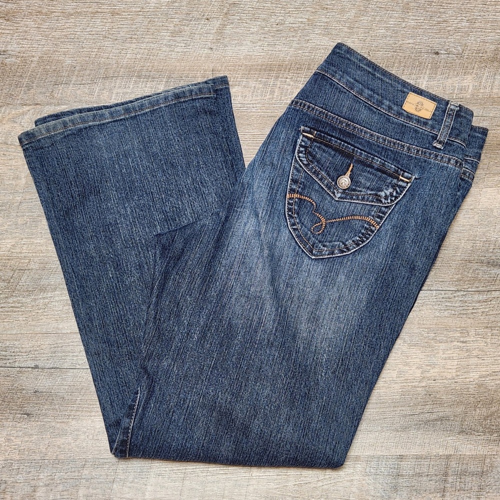 Women’s Dark Blue Denim Jeans - Bootcut